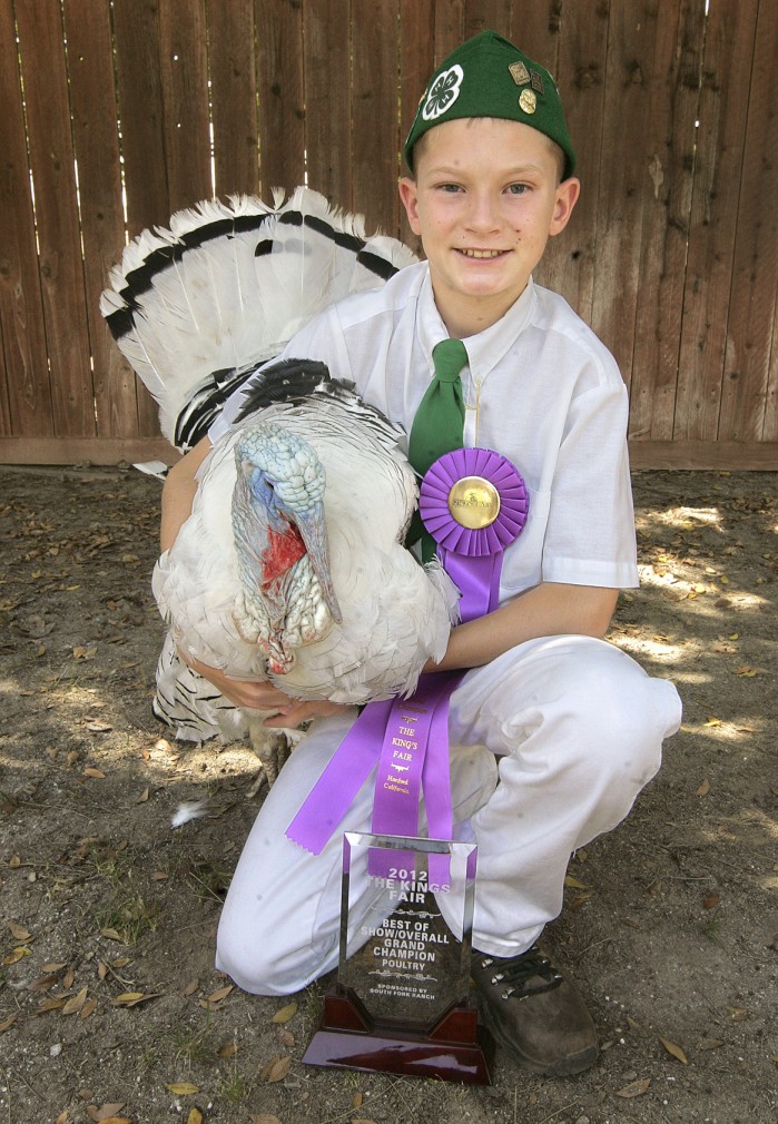 Kings Fair Grand Champion turkey